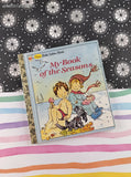 Vintage 1999 First Little Golden Book: My Book of the Seasons Hardcover, Like New