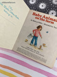 Vintage 1981 1st Printing First Little Golden Book: Baby Animals on the Farm Hardcover