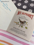 Vintage 1981 1st Printing First Little Golden Book: My Alphabet Hardcover