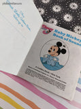 Vintage 1988 First Little Golden Book Disney Babies Baby Mickey's Book of Sounds Hardcover