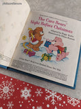 Vintage 1985 1st Weekly Reader Printing The Care Bears' Night Before Christmas Miniature Hardcover