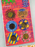 Vintage 1990's Pogs Holo Zone 3D Hologram Zap Caps 5 Caps + 1 Zapper NEW