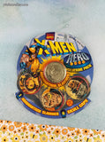 Vintage 1990's Pogs X-Men Hero Caps Wolverine Pack 6 Skull Caps + 1 Slammer NEW