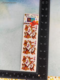 Vintage Sandylion SHINY Winnie the Pooh Tigger Piglet Stickers SEALED Single Sheet