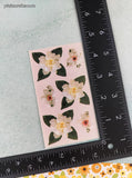 Vintage Frances Meyer RTST 636 Gardenia Wedding Cynthia Hart Stickers Sheets Set/4