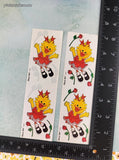 Vintage Springtime Suzy's Zoo Suzy Ducken #9500 Partial Sticker Sheets Set/2