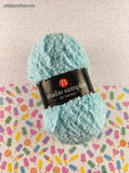 Studio Samples by Nicole 100% Polyester Light Blue Single Skein of Yarn NEW