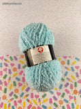 Studio Samples by Nicole 100% Polyester Light Blue Single Skein of Yarn NEW