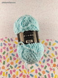 Studio Samples by Nicole 100% Polyester Light Blue Single Skein of Yarn NEW