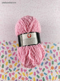 Studio Samples by Nicole 100% Polyester Soft Pink Single Skein of Yarn NEW