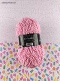 Studio Samples by Nicole 100% Polyester Soft Pink Single Skein of Yarn NEW