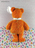 Vintage 2002 TY Beanie Baby - Pappa, Orange Teddy Bear - NWT