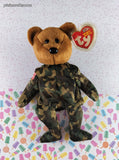 Vintage 2003 TY Beanie Baby - Hero, Teddy Bear - NWT