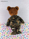 Vintage 2003 TY Beanie Baby - Hero, Teddy Bear - NWT