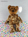 Vintage 2003 TY Beanie Baby - Hero, Australian Flag Teddy Bear - NWT