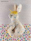 Vintage 2001 TY Beanie Baby - Carrots, White Confetti Bunny Rabbit - w/Tag
