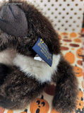 Vintage 2004 Boyds Bears Trixie B. Barken Halloween Puppy Dog Plush w/Bag & Witch Hat, Like New