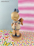 Vintage 1997 Enesco Memories of Yesterday "Holding On To Childhood" Porcelain Figurine
