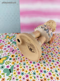 Vintage 1997 Enesco Memories of Yesterday "Holding On To Childhood" Porcelain Figurine