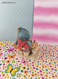 Vintage 1994 Cherished Teddies "Bundled-Up With Warm Wishes" Ingrid #617237 Figurine