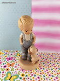 Vintage 1998 Enesco Memories of Yesterday "I'll Never Leave Your Side" Porcelain Figurine