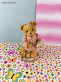 Vintage 1995 Cherished Teddies "Hilary Hugabear Charter Member" #CT952 Figurine