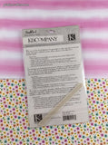 K&Company Christmas Small Noel Rub-Ons and Gems 3-Dimensional Pack, New/Sealed