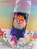 Vintage 1990's McDonald's TY Teeny Beanie Baby, Inch the Inchworm, NEW & Sealed