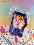 Vintage 1990's McDonald's TY Teeny Beanie Baby, Bones the Dog, NEW & Sealed