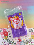 Vintage 1990's McDonald's TY Teeny Beanie Baby, Happy the Hippo, NEW & Sealed