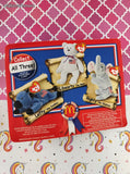 Vintage 2000 TY American Trio Righty the Elephant Teeny Beanie Baby NEW & Sealed
