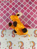 Vintage 2001 TY Teeny Beanie Baby Jingle Beanies, Twigs the Giraffe NWT