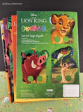 Dreamtivity x Walt Disney's The Lion King Coloring/Activity Book Set/5 Books NEW