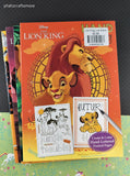 Dreamtivity x Walt Disney's The Lion King Coloring/Activity Book Set/5 Books NEW