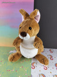 Vintage Ganz Webkins Kangaroo Super Soft Plush 10", Like New