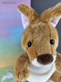 Vintage Ganz Webkins Kangaroo Super Soft Plush 10", Like New