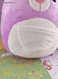 Original Squishmallows Kiki the Purple Bunny Large 12" Super Soft Plush NWT