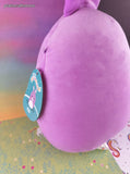 Original Squishmallows Kiki the Purple Bunny Large 12" Super Soft Plush NWT