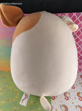 Original Squishmallows Brock the Bulldog Large 12" Super Soft Plush NWOT