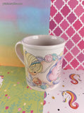Vintage 1997 Enesco Precious Moments "Aunt" Coffee Mug, Like New