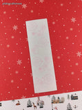Vintage 1995 Mrs. Grossman's SHINY Wintry Snowflakes Full Sticker Sheet, Unused