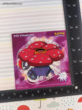 Vintage 1999 Pokemon Priss Prints Game Freak #45 Vileplume Jumbo Sticker, New & Unpeeled
