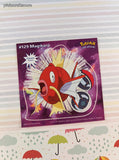 Vintage 1999 Pokemon Priss Prints Game Freak #129 Magikarp Jumbo Sticker, New & Unpeeled