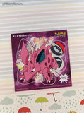 Vintage 1999 Pokemon Priss Prints Game Freak #33 Nidorino Jumbo Sticker, New & Unpeeled