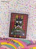 2024 Sanrio Badtz-Maru Popcorn Trading Prism Shiny Holo Sticker - NM