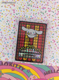 2024 Sanrio Cinnamoroll Popcorn Trading Prism Shiny Holo Sticker - NM