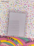 2024 Sanrio Cinnamoroll Popcorn Trading Prism Shiny Holo Sticker - NM