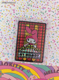 2024 Sanrio My Melody Popcorn Trading Prism Shiny Holo Sticker - NM