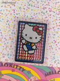 2024 Sanrio Hello Kitty Waving Trading Prism Shiny Holo Sticker - NM