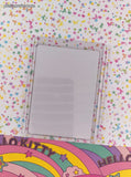 2024 Sanrio Badtz-Maru Waving Trading Prism Shiny Holo Sticker - NM